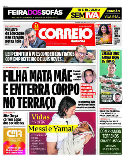 Capa de Jornal