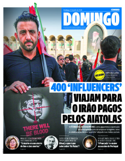 Capa de domingo, 19 de julho de 2026