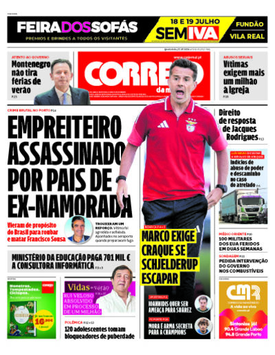 Capa de Jornal