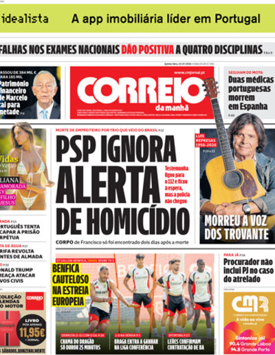 Capa de Jornal