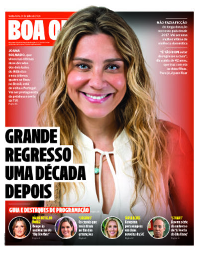 Capa de sexta-feira, 24 de julho de 2026