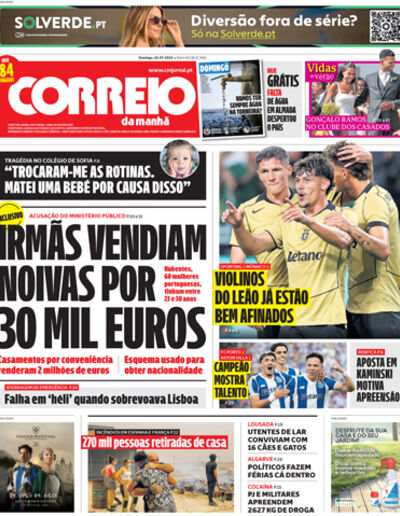 Capa de Jornal
