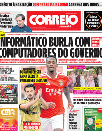 Capa de Jornal