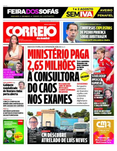 Capa de Jornal