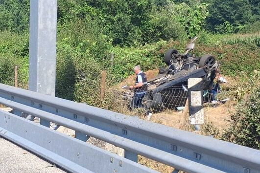 Jovem de 23 anos morre em despiste de carro na A25 em Oliveira de Frades