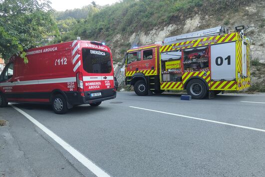 Idoso ferido em despiste em Arouca 