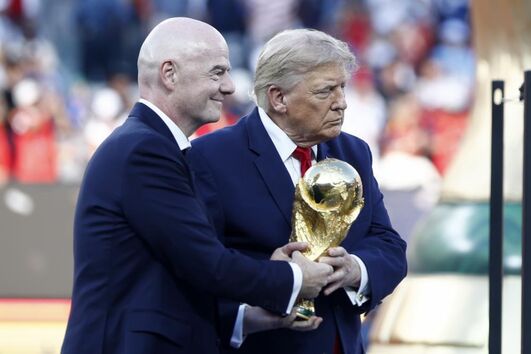 Infantino e Trump
