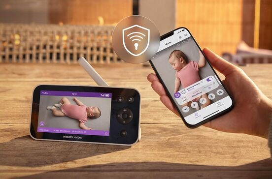 Vigilância inteligente para o sono do bebé Philips Avent