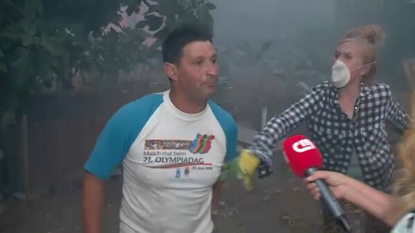 "Isto é uma vergonha!": população indignada durante incêndio em Alijó por falta de limpeza de terrenos