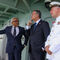 Presidente da República, António José Seguro, com o Chefe de Estado de Cabo Verde no NRP Bartolomeu Dias