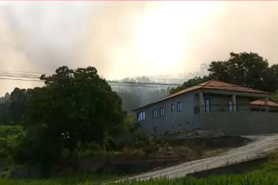 Incêndio deflagra em Vila Nova de Famalicão