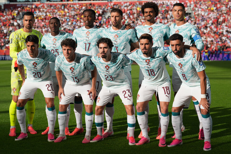 Onze inicial de Portugal para o jogo frente à Croácia