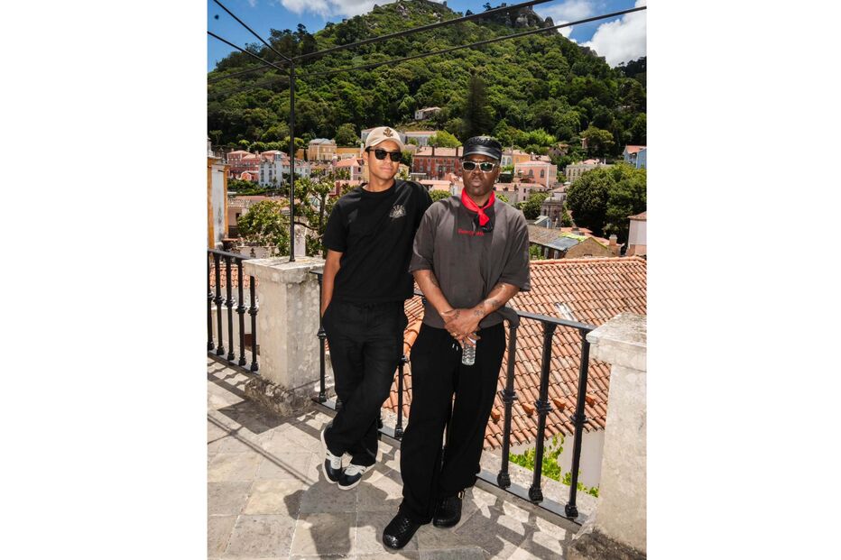 Jaafar Jackson de férias em Lisboa