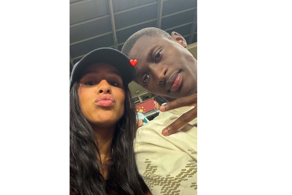 Thalyta Silva e namorado Nuno Mendes