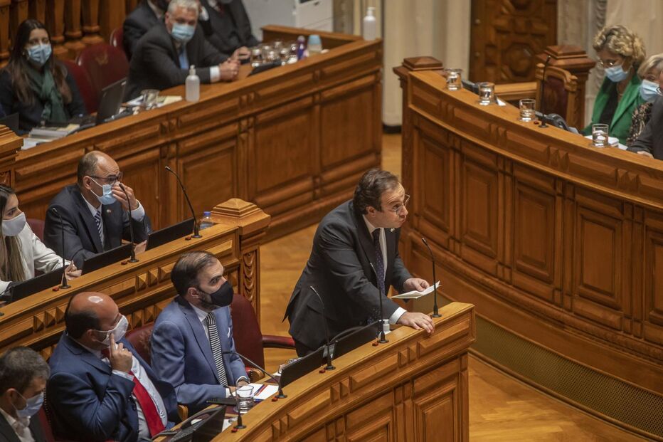 Deputado de Chega, Rui Afonso, no uso da palavra