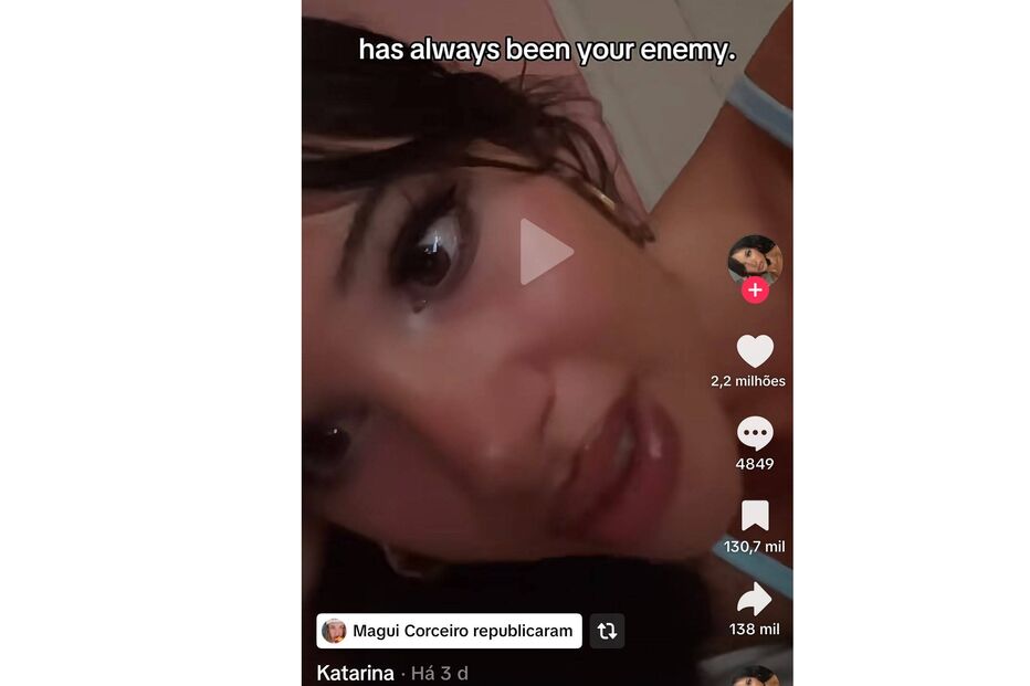 Republicado de Margarida Corceiro no TikTok