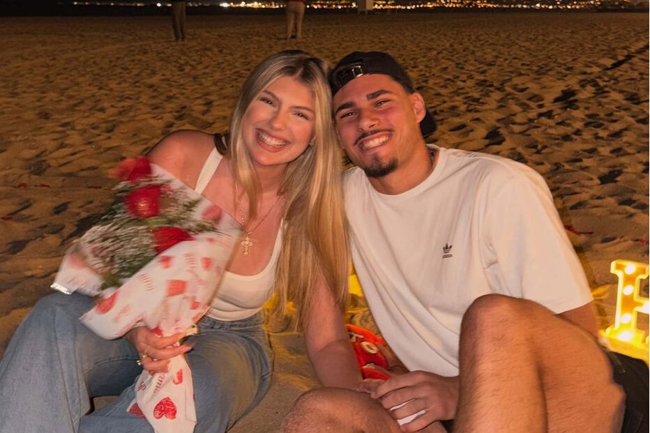 Yasmin e o namorado Hugo