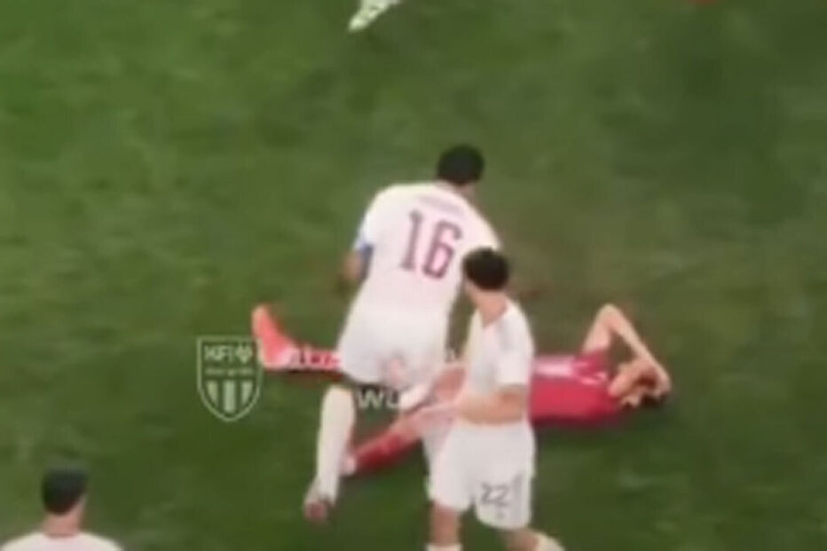 As imagens do momento em que Rodri festeja na cara de Bernardo Silva 