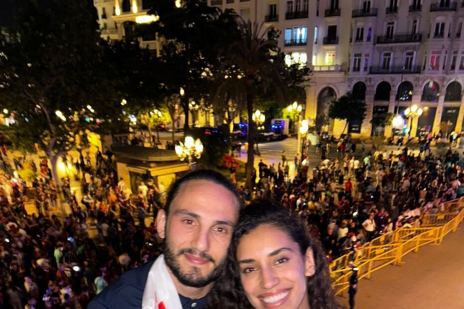 Giorgi Kochorashvili e Sandra Mendonça