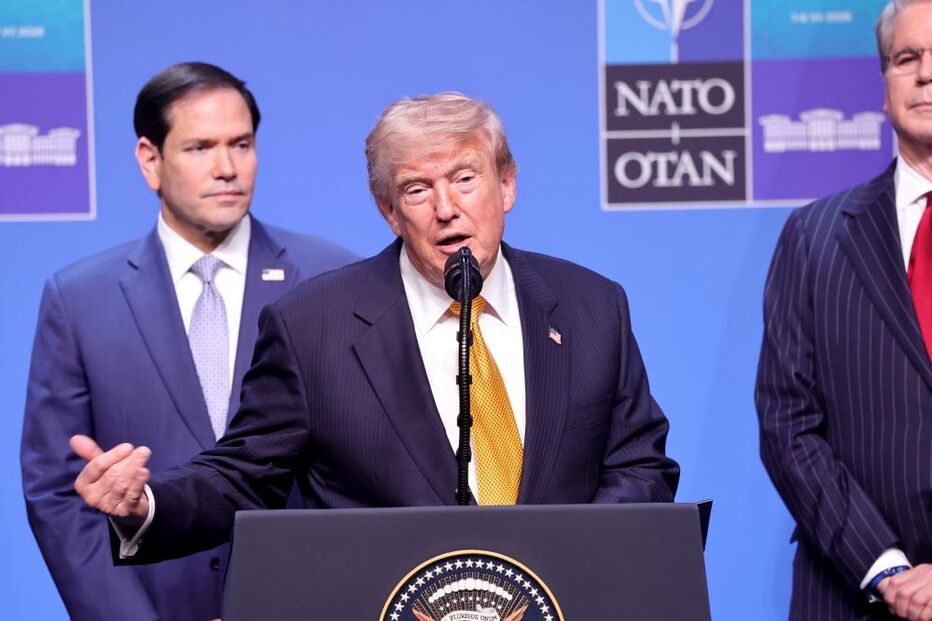 Trump fala em reunião de 