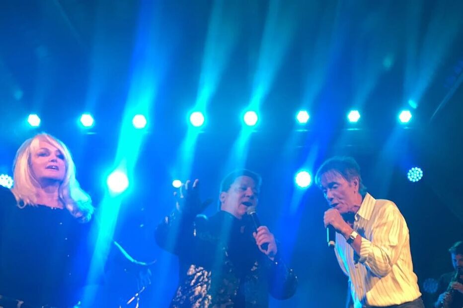 Herman José, Bonnie Tyler e Cliff Richard em 2017