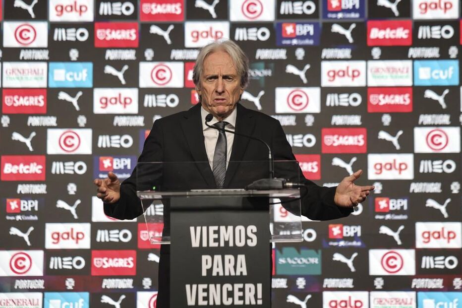 Jorge Jesus apresentado como selecionador nacional