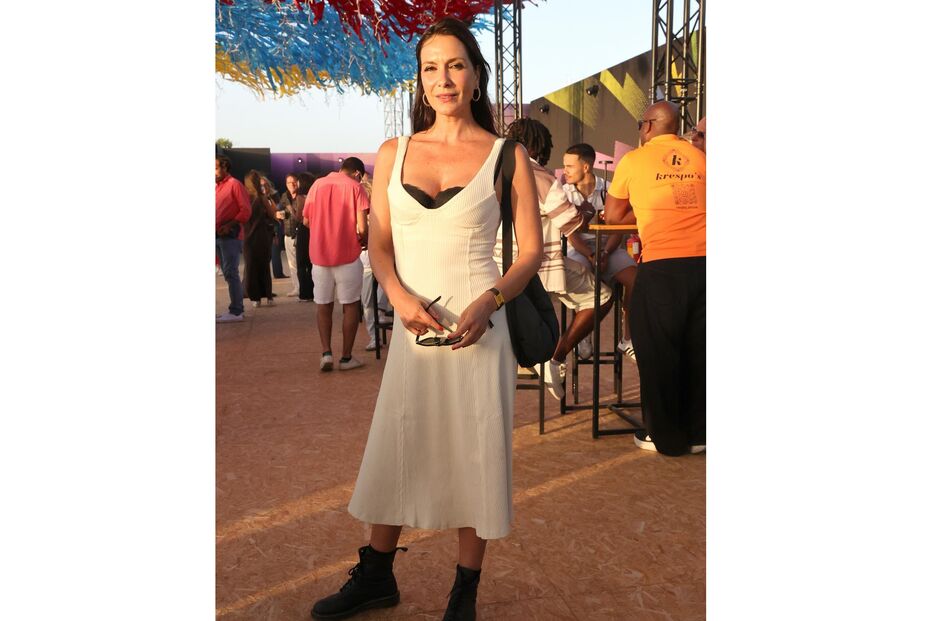Cláudia Vieira presente no primeiro dia do festival NOS Alive