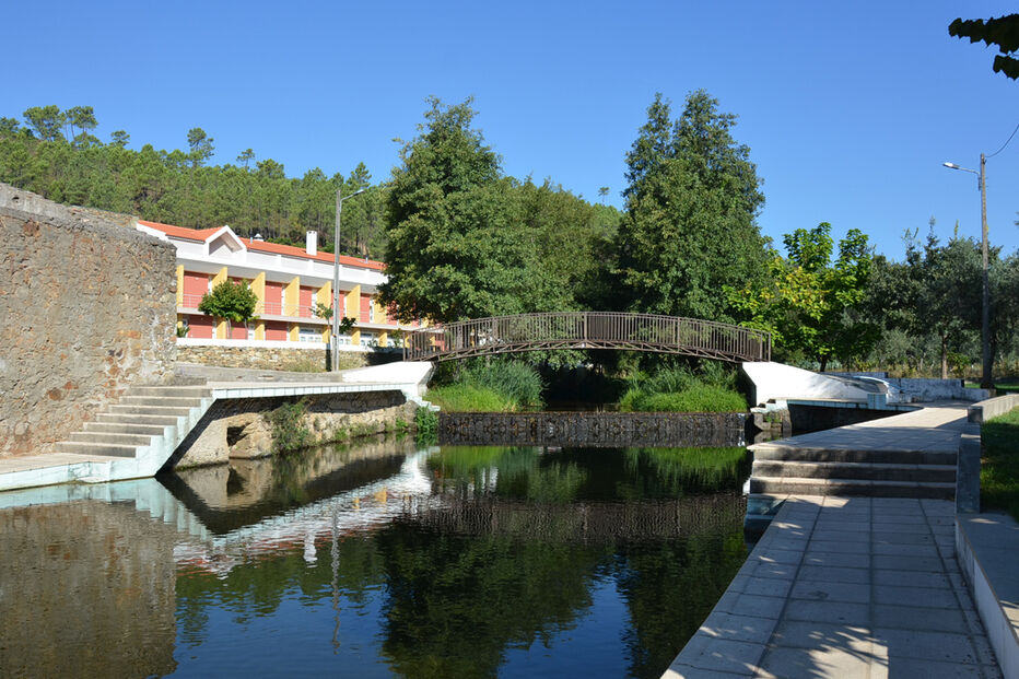 Praia Fluvial de Almaceda, no concelho de Castelo Branco