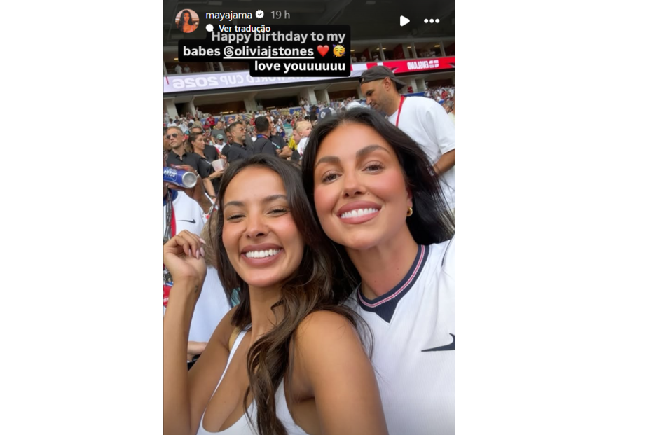 Maya Jama com Olivia Stones
