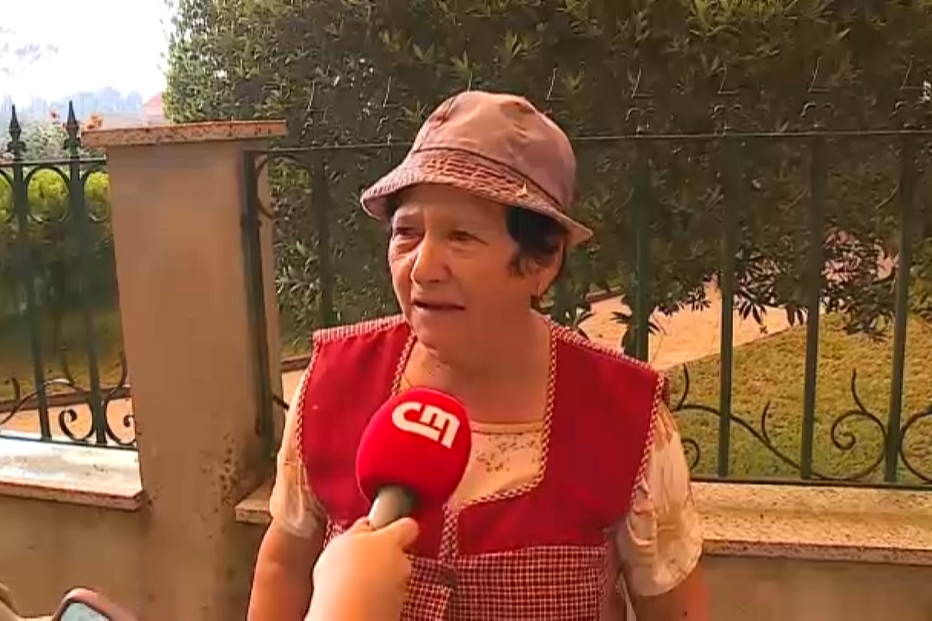 “Muita preocupação e medo”: incêndio que deflagrou em Vouzela ameaçou casas, pessoas e animais