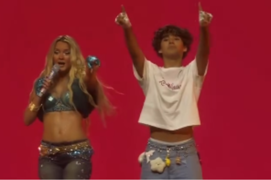 Afonso Barreto com Zara Larsson no NOS Alive