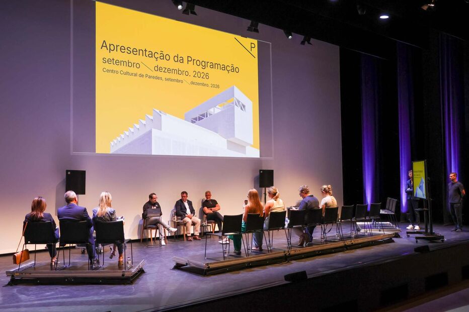 Apresentação da programação do Centro Cultural de Paredes (CCP)