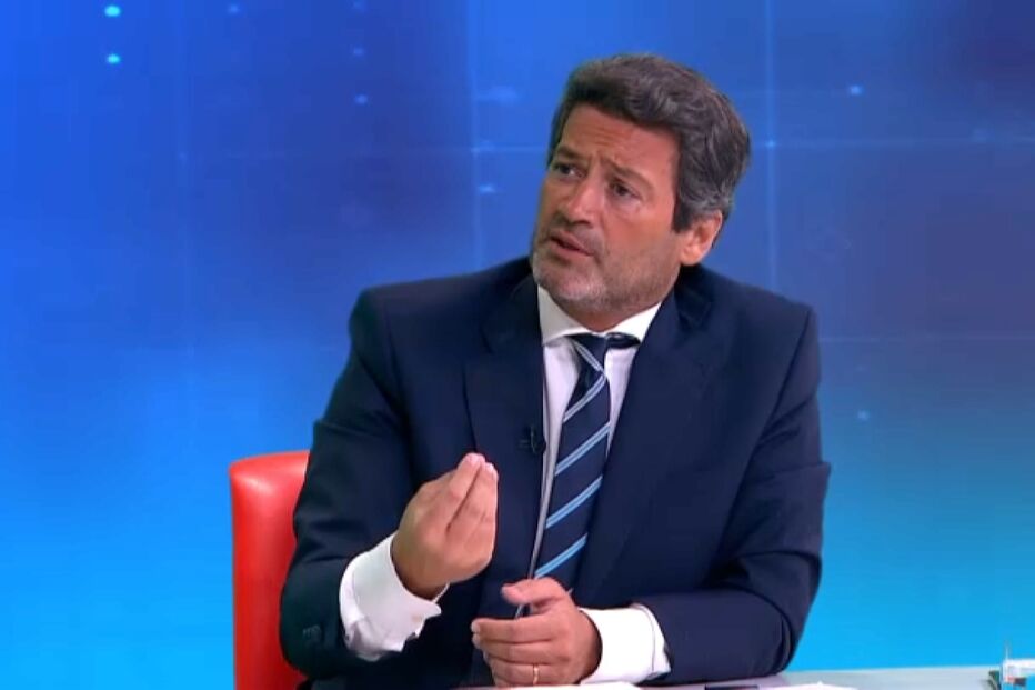 André Ventura em entrevista na CMTV