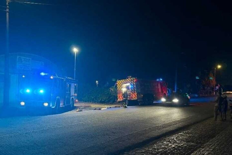 Jovem de 23 anos gravemente ferido em incêndio em Estarreja