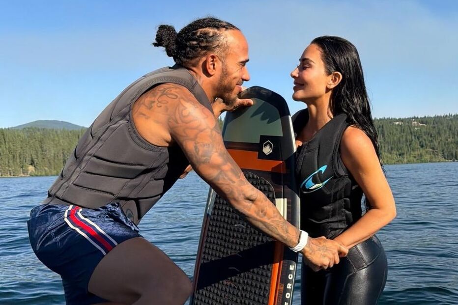 Kim Kardashian e Lewis Hamilton