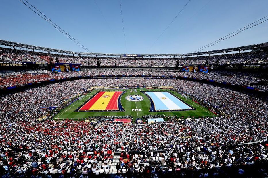 Último jogo do Mundial o Estádio MetLife, em East Rutherford