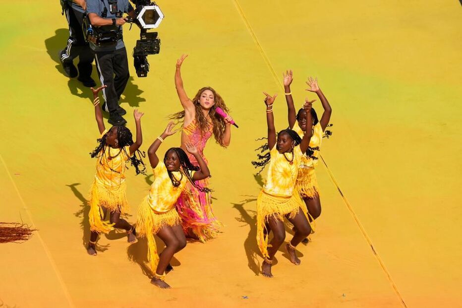 Shakira atua na final do Mundial