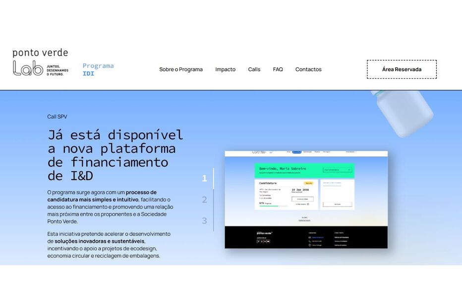 Nova plataforma de financiamento de I&D da SPV já disponível