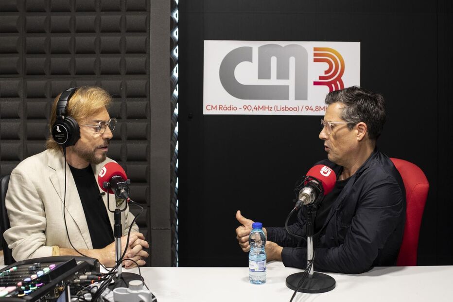 Filipe Vargas no programa 'Siopa Convida' da CMR Rádio em Lisboa