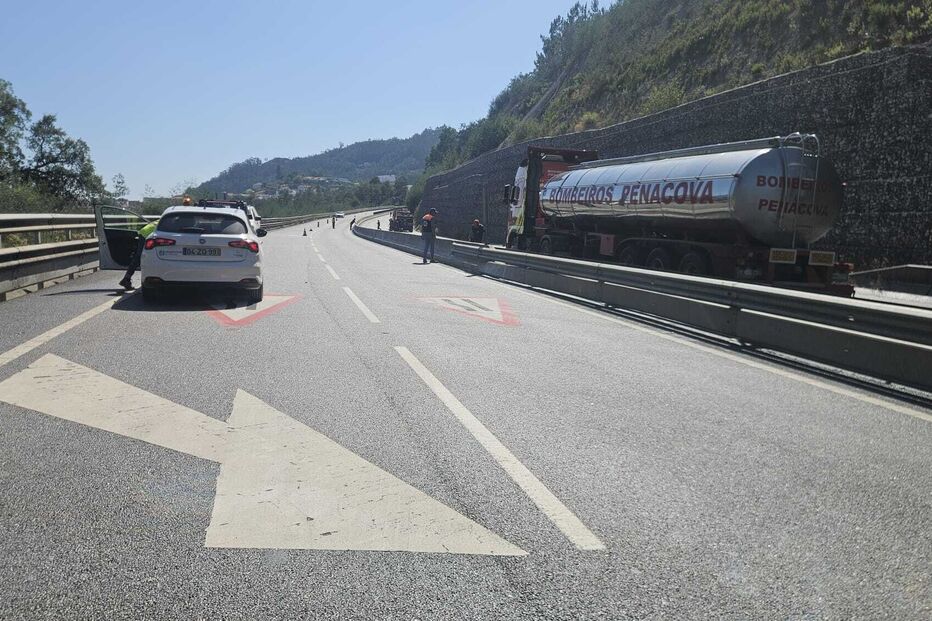 Resina obriga a remoção de piso no IP3 em Penacova