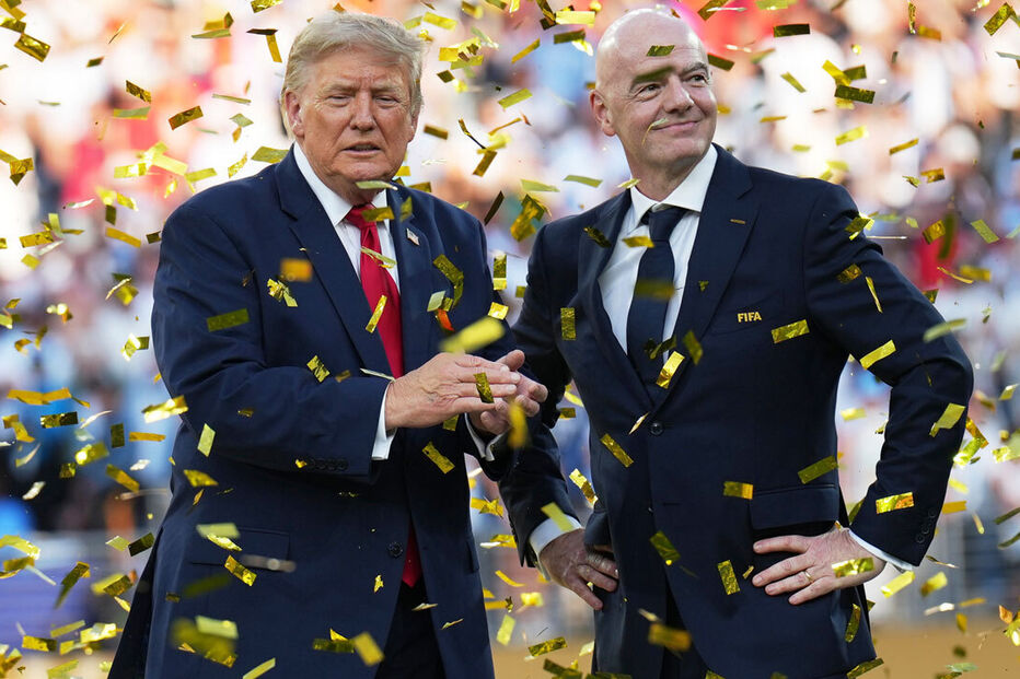 Donald Trump e Infantino 