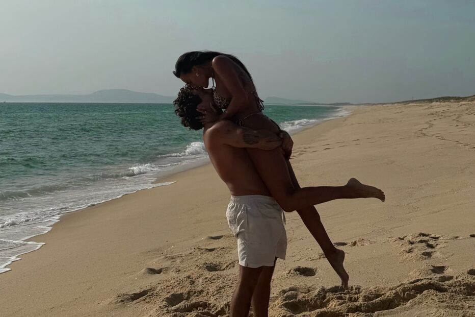 Mauro Jesus e namorada Juliana Neves