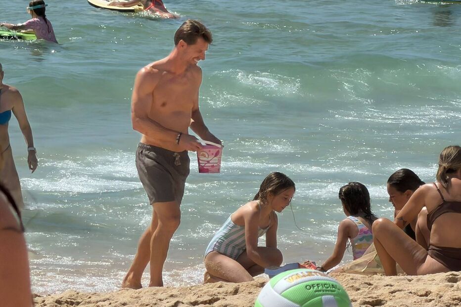 Adrien Silva de férias em família na Comporta