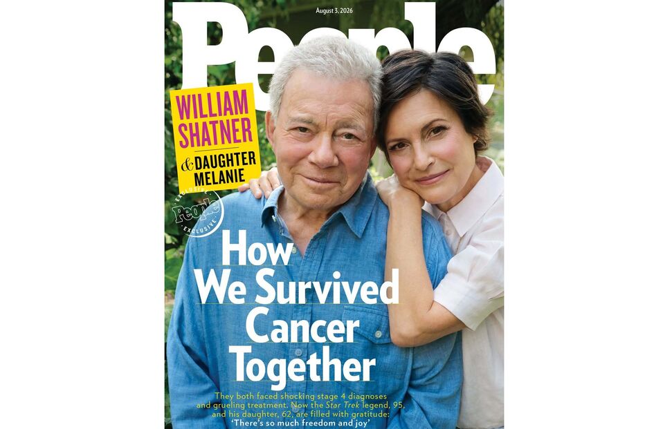William Shatner e a filha Melanie sobreviveram ao cancro juntos