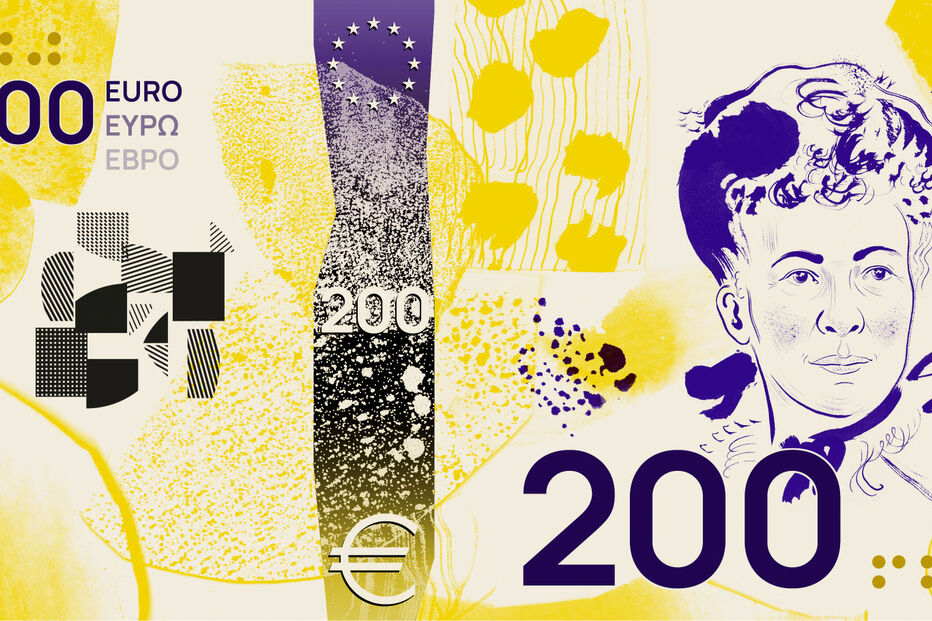 Nova nota de 200 euros com design inédito