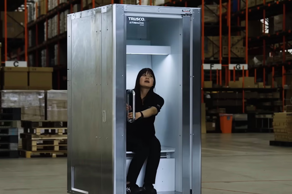 Empresa japonesa responde ao forte calor com frigorífico para humanos