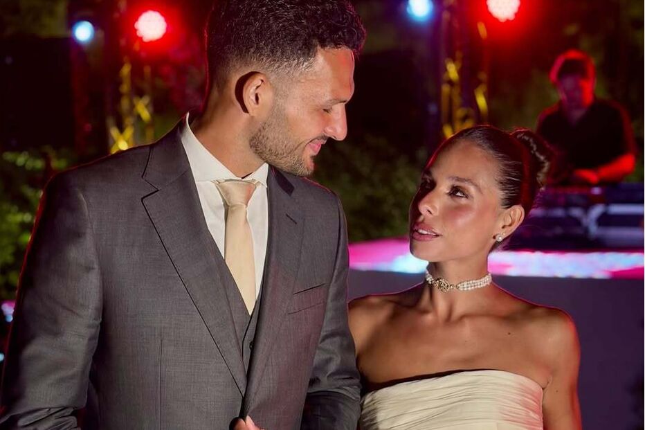 Gonçalo Ramos e a sua mulher celebram o seu casamento com uma ementa algarvia