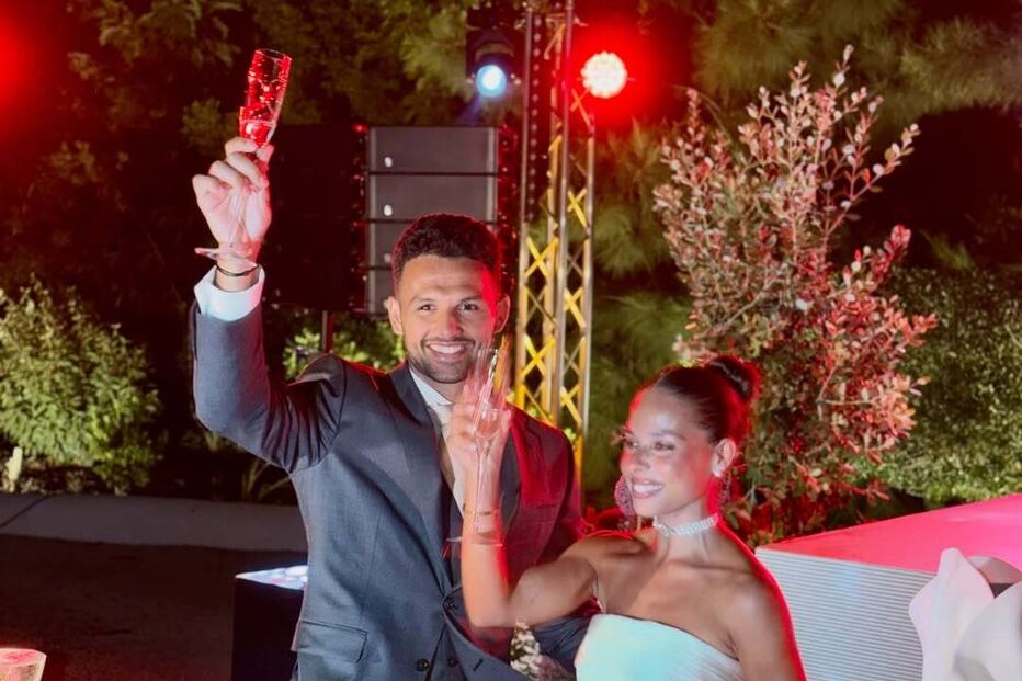 Casamento de Gonçalo Ramos com ementa algarvia e de fusão de sabores