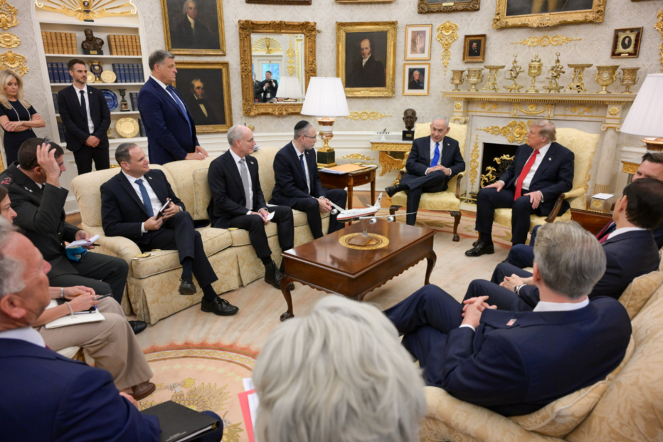 Netanyahu reunido com Trump 