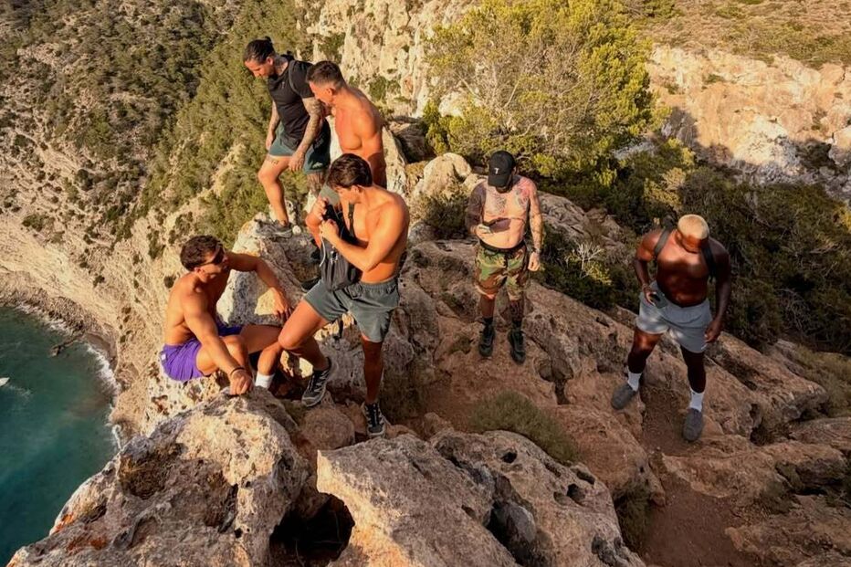 Rúben Dias com amigos